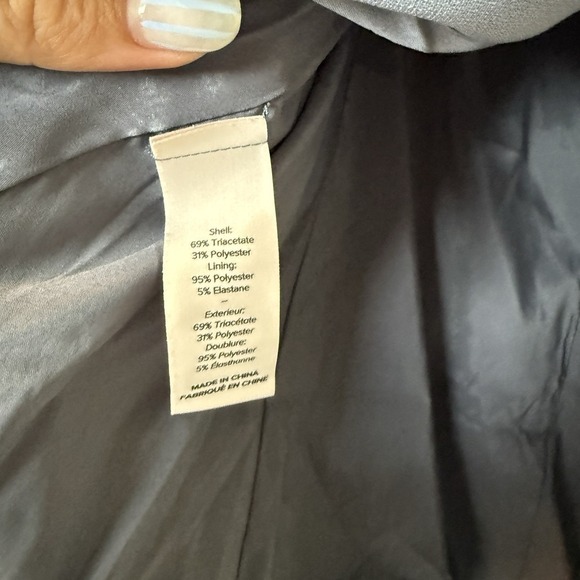 Cinq a Sept Kayden Beaded Blazer NEW Jacket Women's Size 0 $697 Blue Slate NWT - Picture 7 of 11